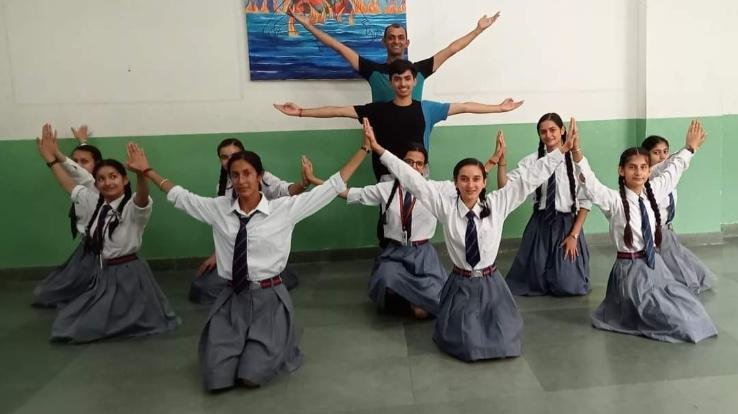 Three-day workshop of Kathak dance started at DAV Blick School