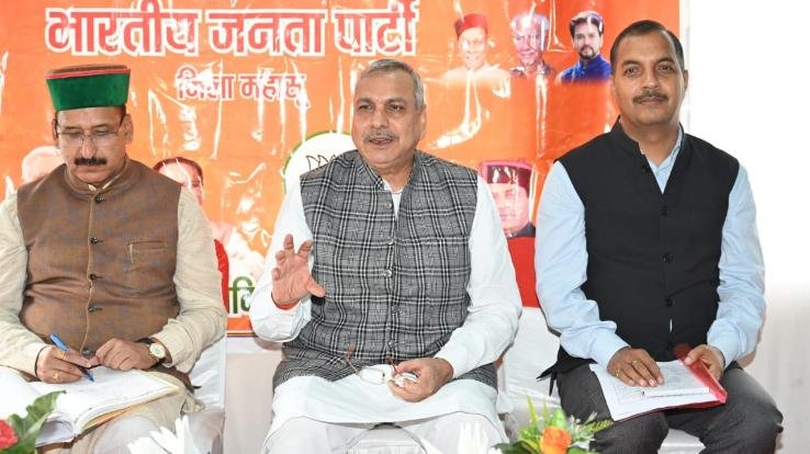 BJP National Vice President Saudan Singh took the ground review