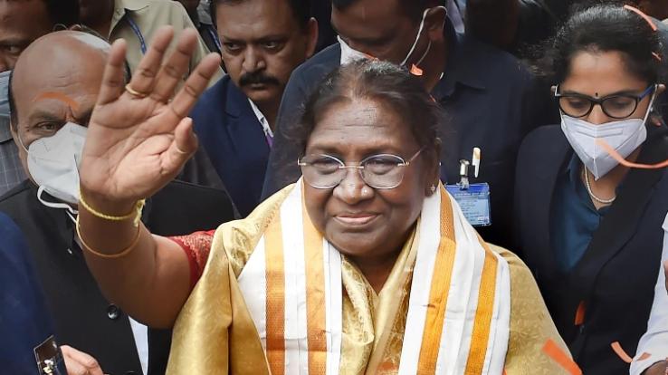 Draupadi Murmu became the country's first tribal woman president