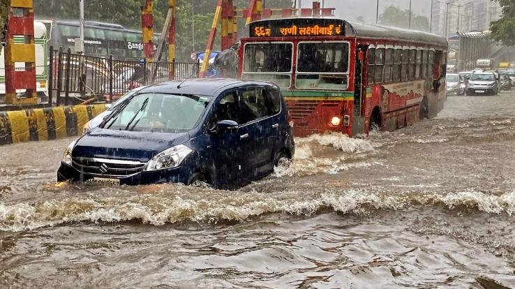 Due to heavy rains and floods in many parts of the country, life was disrupted.