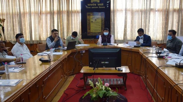  One day training camp of Sub-Divisional Officers and Tehsildars organized