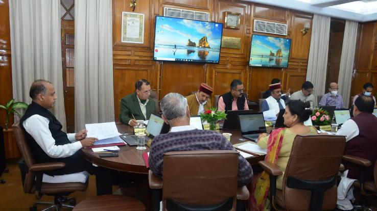 State cabinet meeting started under the chairmanship of Chief Minister Jai Ram Thakur