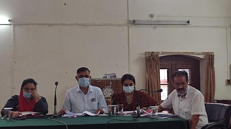 Zilla Parishad meeting organized