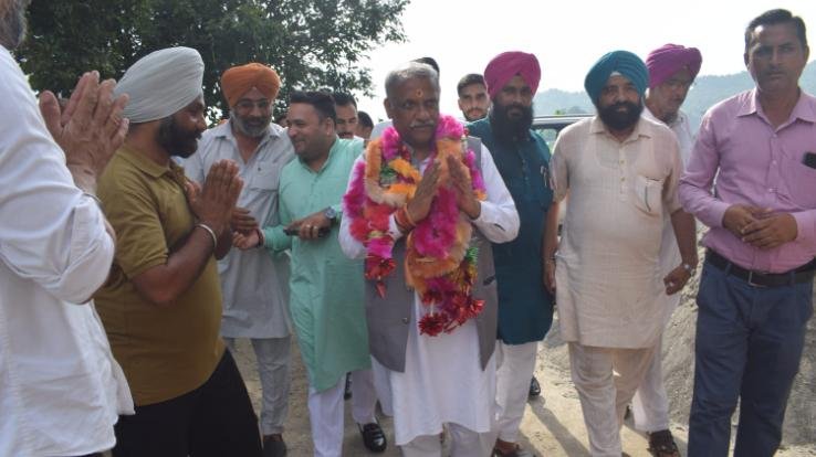 Panchayat building to be constructed at a cost of 75 lakhs in Puruwala Kanshipur - Sukhram Choudhary