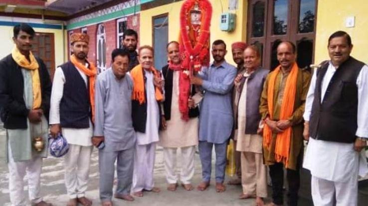 Guga Jahar Veer's stick taken out to bless the people Guganavami