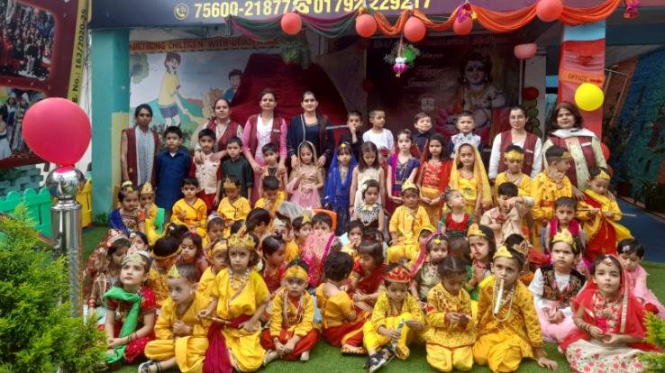 Birthday of Lord Krishna celebrated at Sai International School
