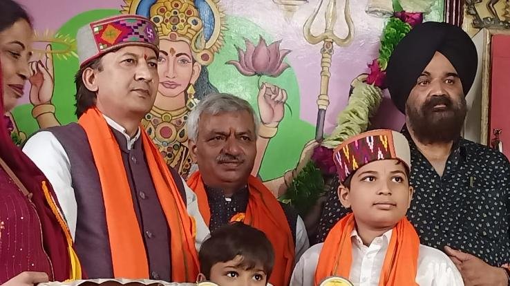 Shimla: Dr. Sikandar announced to give 2 lakhs for Guga temple Sanjauli