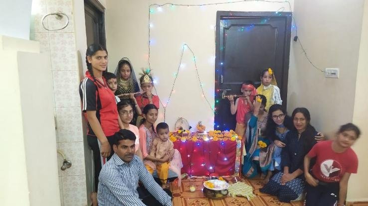 Dadlaghat: Maa Baniya Devi Group celebrated Janmashtami with great pomp