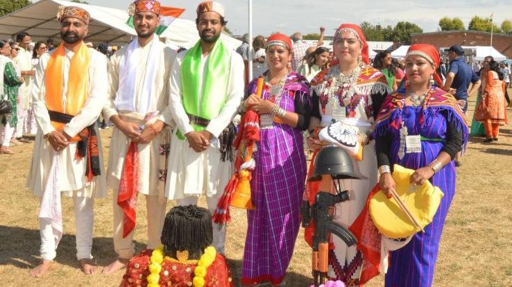  people of Himachal celebrated the nectar festival of freedom in London