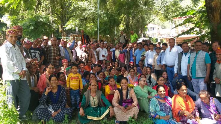 Meeting of SSB trained volunteer guerrilla organization held in Dhalpur