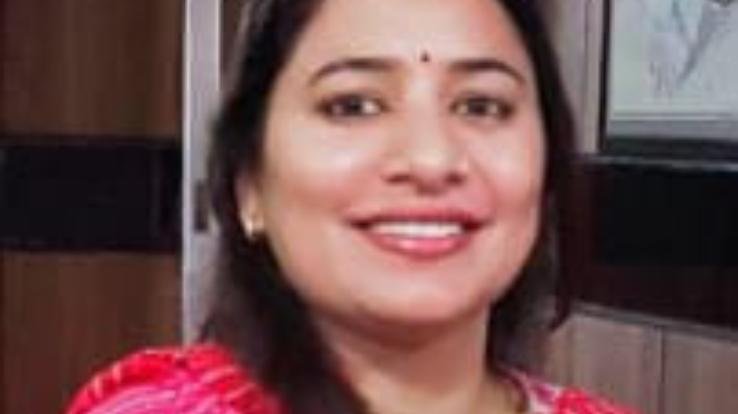 Anjana Thakur woke up from the BJP Mahila Morcha Mandal meeting