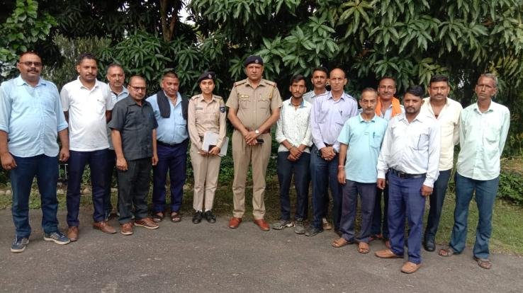 Information about road safety act given to taxi union drivers