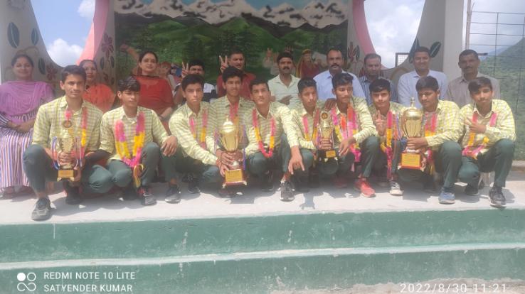Capture of Gumma School in Under-19 District Level Handball Competition