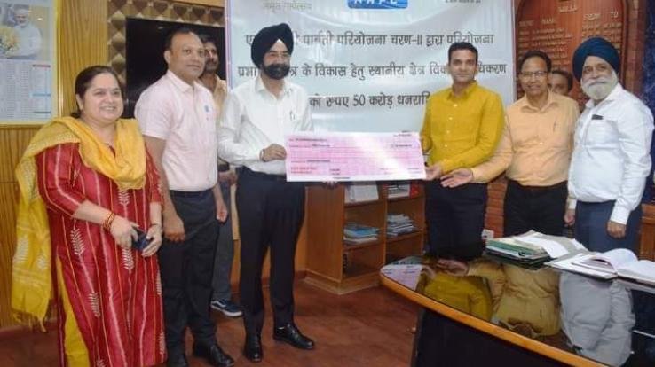 कुल्लू : एनएचपीसी ने किया स्थानीय क्षेत्र विकास प्राधिकरण के लिए 50 करोड़ का अंशदान