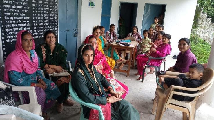 Special Aadhar card camp organized in Panchayat Saryanj