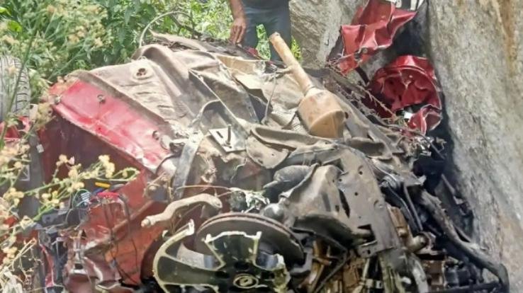 Car fell into deep gorge in Kinnaur's Chaura, mother-daughter died