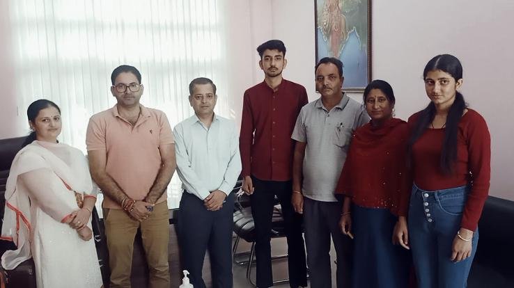 Sankalp, a student of Mount Maurya International School, selected for IIT Roorkee