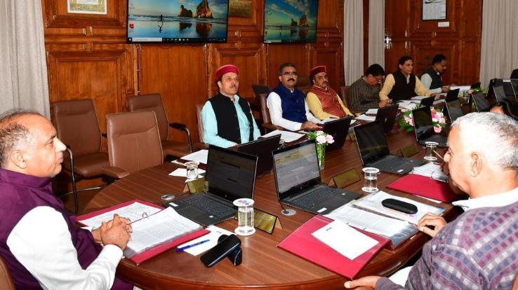 Cabinet started under the chairmanship of Chief Minister Jai Ram Thakur