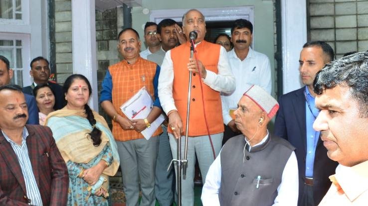 Delegation of Shimla Rural Assembly Constituency met the Chief Minister