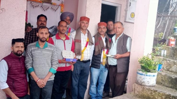 Get rid of network problem in Kasumpti legislation, BSNLBharat fiber service started in Dudhli Panchayat