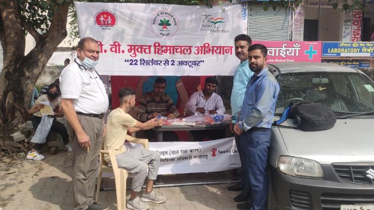 SMO launched TV eradication campaign in Baddi