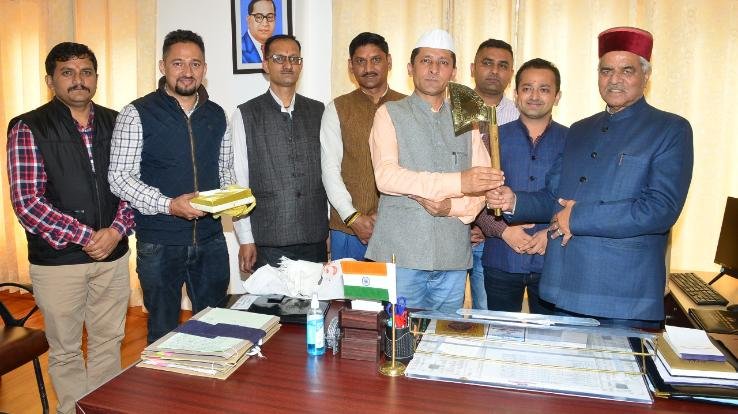 Delegation of Hati Development Forum met Virendra Kashyap, the leader of the Hatties, expressed gratitude