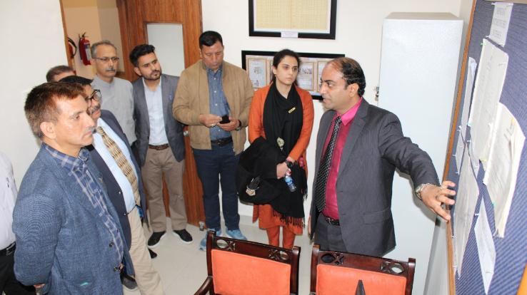 Administrative officers of District Sirmaur visited India's first 
