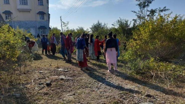 Organizing camp of NSS unit at College Haripur Guler