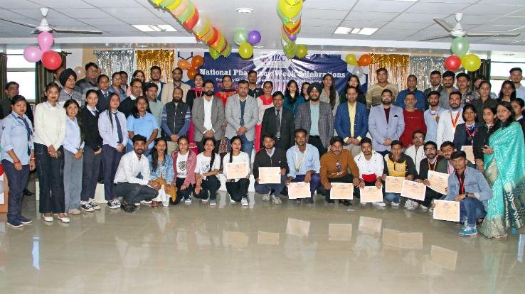 Blood donation camp organized during World Pharmacy Week-2022 at IEC University