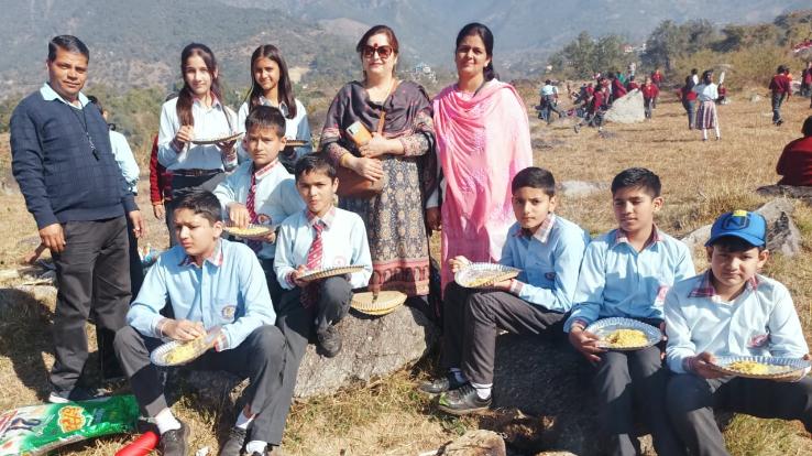 Children of BPS school celebrated picnic