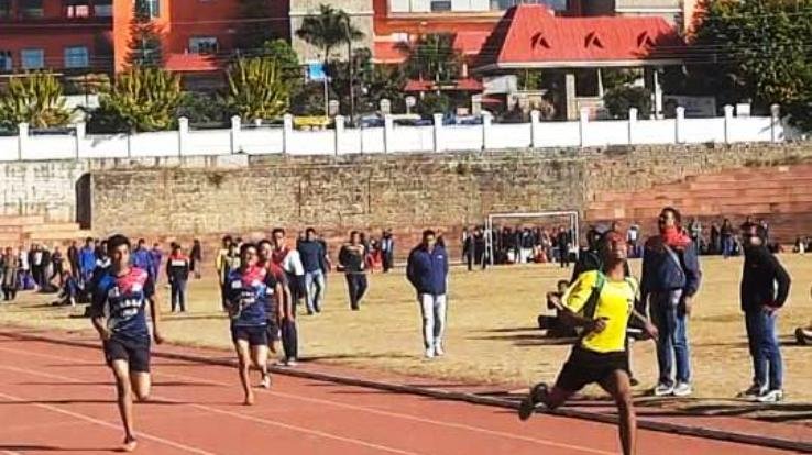  In the second day's competitions, Shubham Rathore got the first place in the high jump.