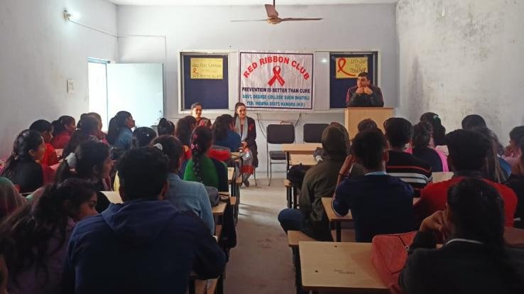 World AIDS Day celebrated at Government College Sugh Bhatoli