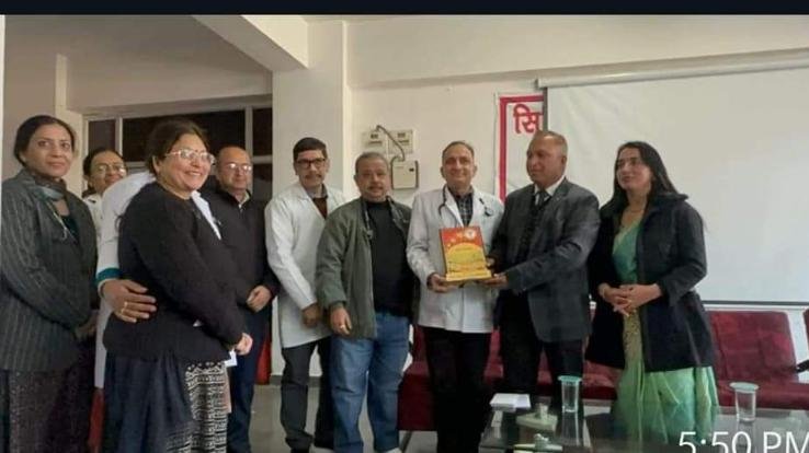 Doctor Prem Bhardwaj working in Civil Hospital took premature retirement