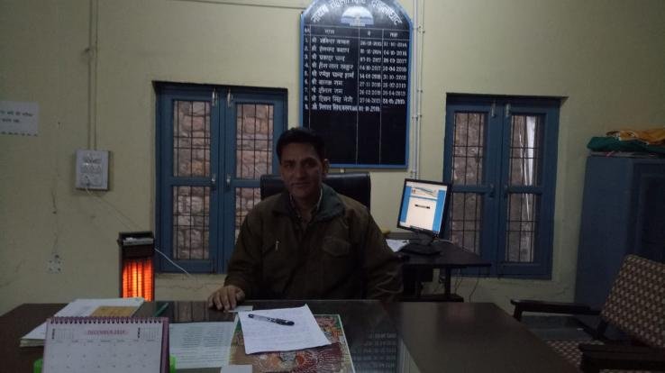 बसन्त लाल राजटा ने संभाला दाड़लाघाट नायब तहसीलदार का पद