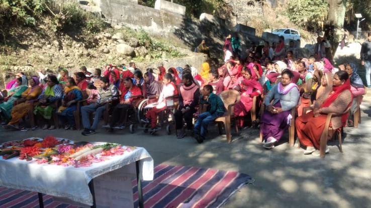 World Disability Day celebrated in Panchayat after Zamanabad