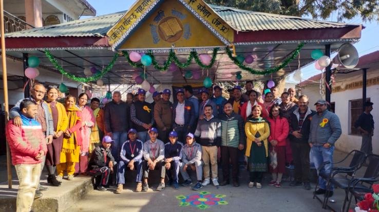 Seven-day NSS camp concluded at State Ideal Senior School