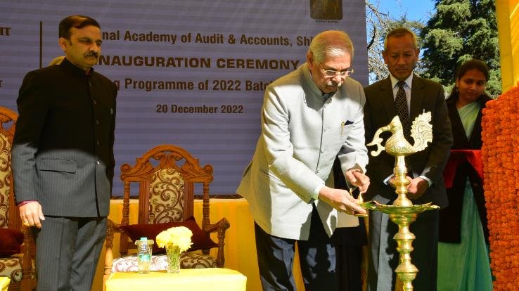 Governor presided over the inauguration ceremony of the Indian Audit and Accounts Services-2022 batch.