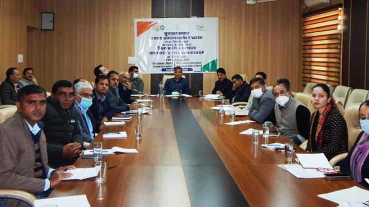 District level workshop organized in Nahan under Good Governance Week