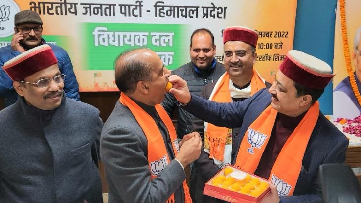 Jairam Thakur, BJP Legislature Party leader