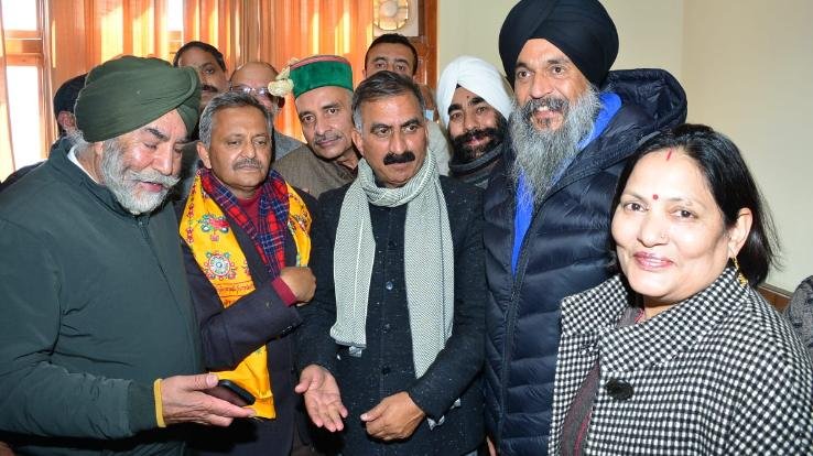  Urban Congress delegation met the Chief Minister