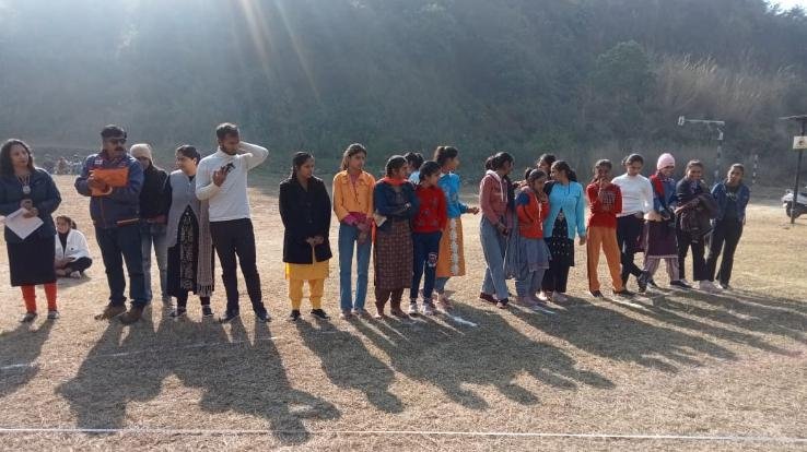 much awaited sports competition was organized in Sugh Bhatoli College