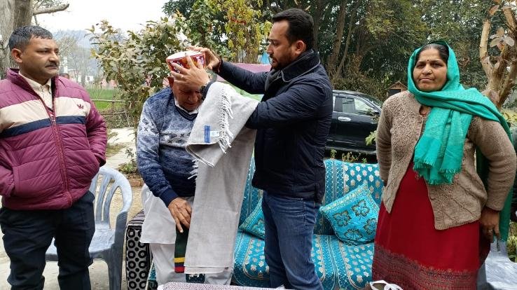  MLA Ashish Sharma paid tribute to martyr hero Varun Sharma