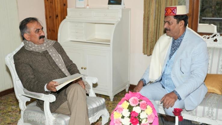 Sameer Ranjan Das met the Chief Minister