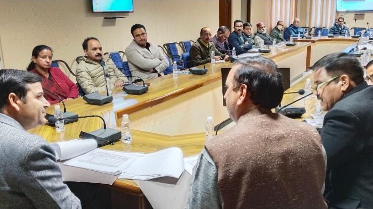 Assistant Commissioner reviewed women and child development schemes