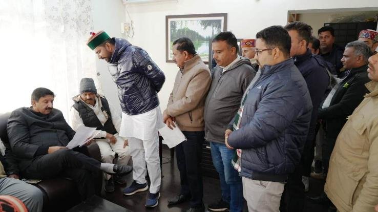Delegation of Haroli Assembly Constituency met Deputy Chief Minister