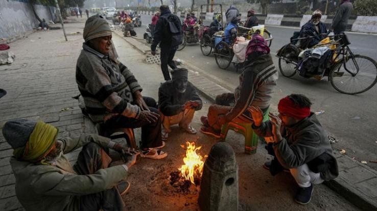 Cold increased in North India, recorded temperature of 6 degrees in Delhi