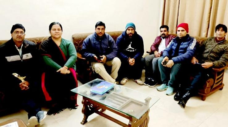 Press Club congratulated Sanjay Awasthi on getting the responsibility of Information and Public Relations Department