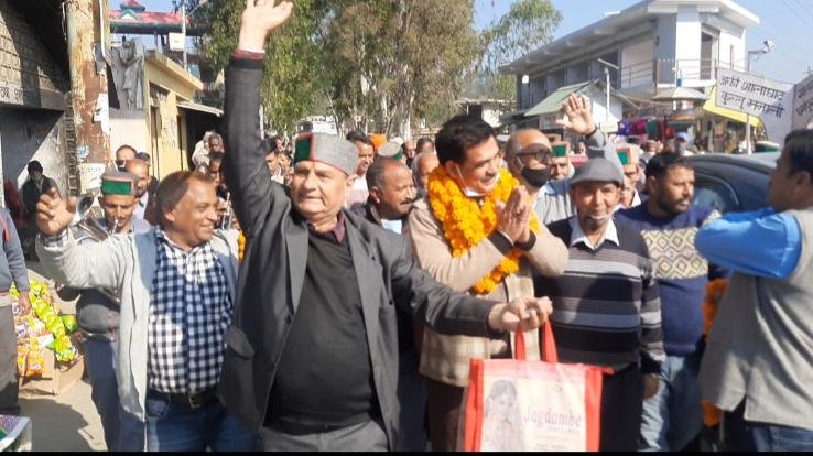 Congress unit expressed happiness over the information and public relations department being given to CPS Sanjay Awasthi