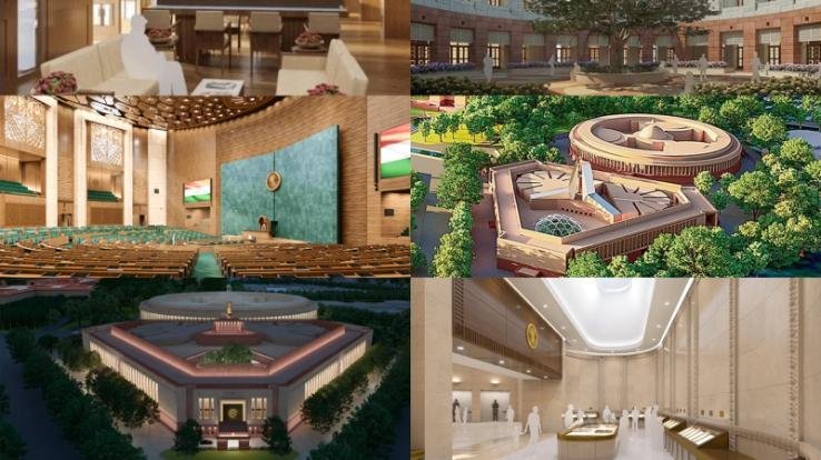 Photos of the new Parliament House surfaced, this is how the new Lok Sabha will look