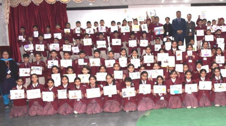  Bravery Day celebrated on the birth anniversary of Subhash Chandra Bose at DAV Bhadoli School